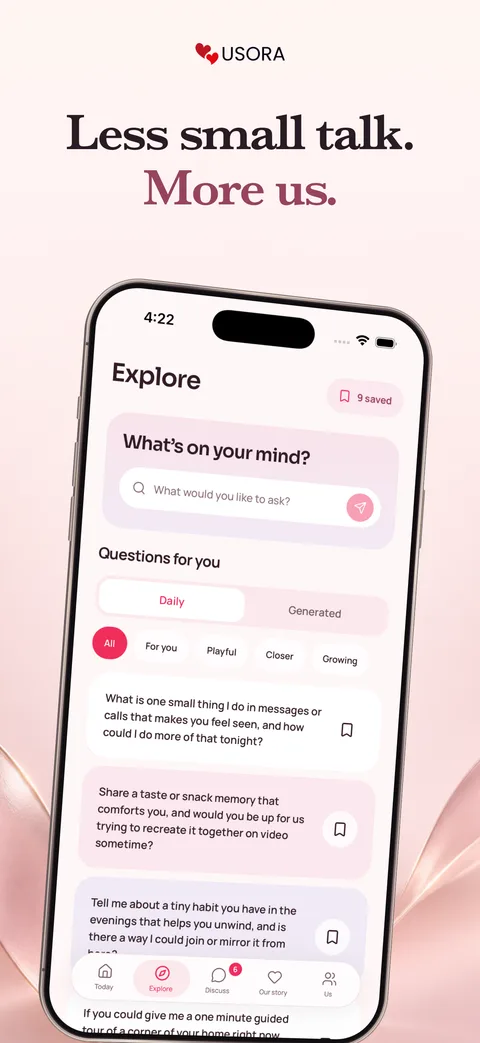 UsOra: More than small talk